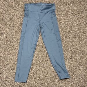 Aeropostale Slate Blue Active Leggings